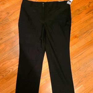 Lane Bryant T3 Black Dress Pants 24W NWT